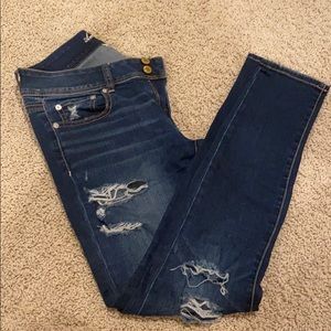 America Eagle skinny jeans.
